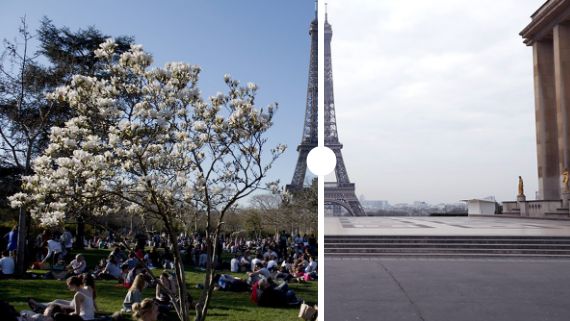 Předtím a potom: Podívejte se k hlavním evropským památkám